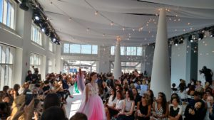 Mid-day fashion show at Current