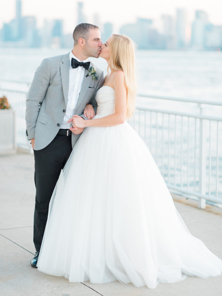Bride and Groom at the Veranda