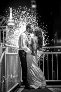 Bride and Groom with Empire State Building in the background