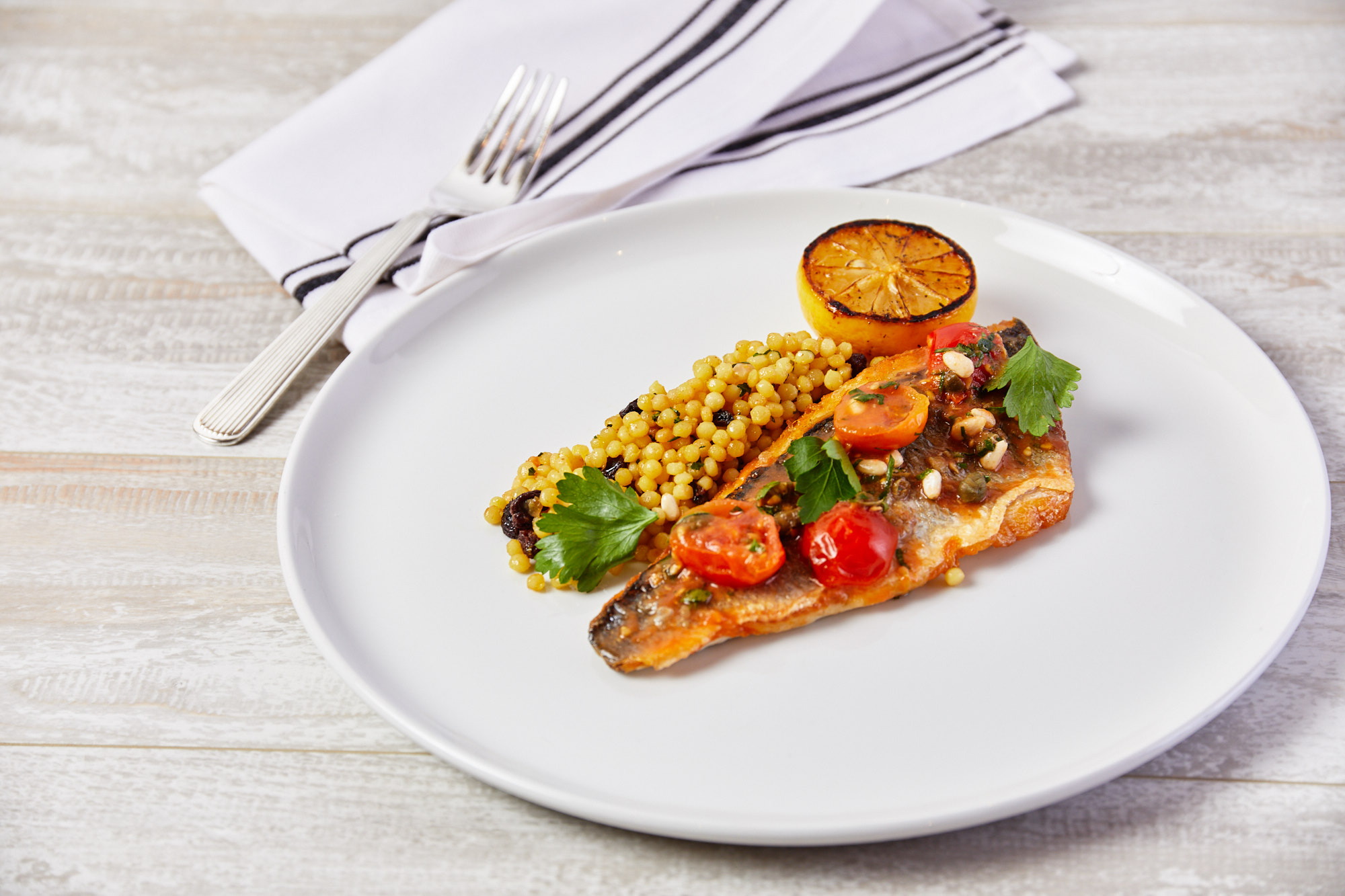 Roasted Branzino Filet