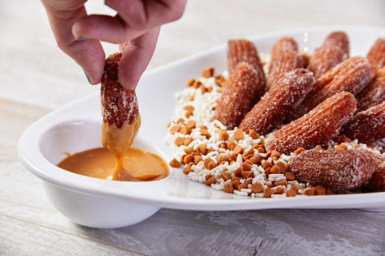 sugar-n-spice dusted churros