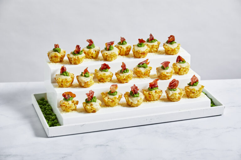 cacio e pepe pasta cupcake