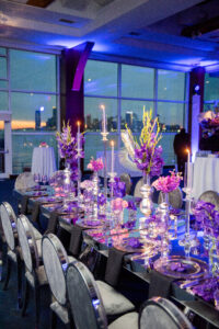 Table Setting at a Bat Mitzvah at Pier Sixty, The Pier Sixty Collection