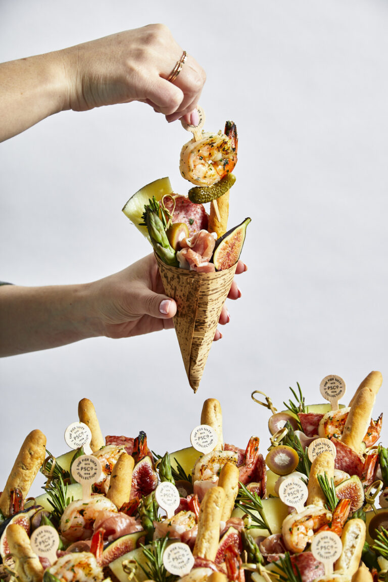 charcuterie cones