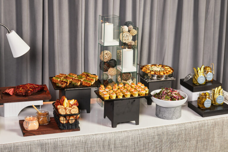 contemporary deli station