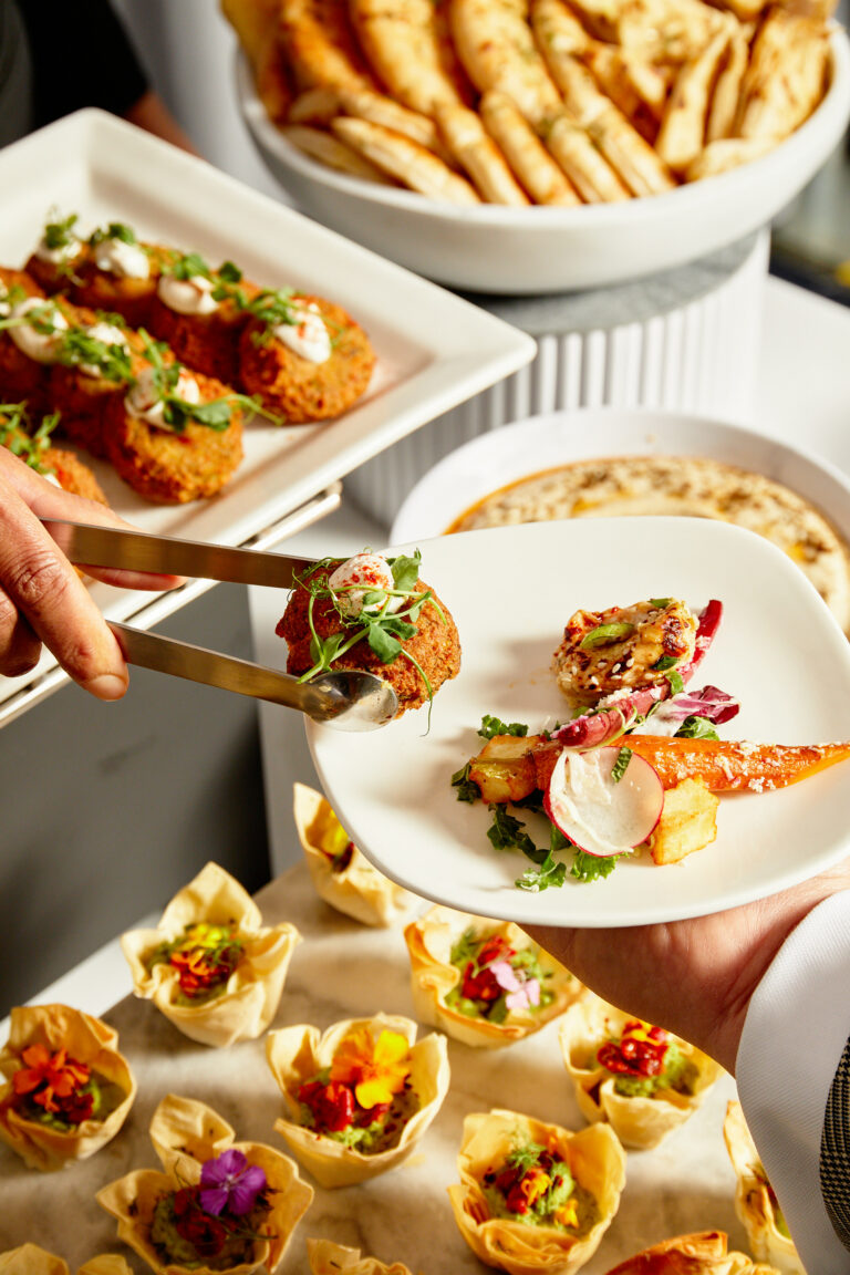 mediterranean tapas station