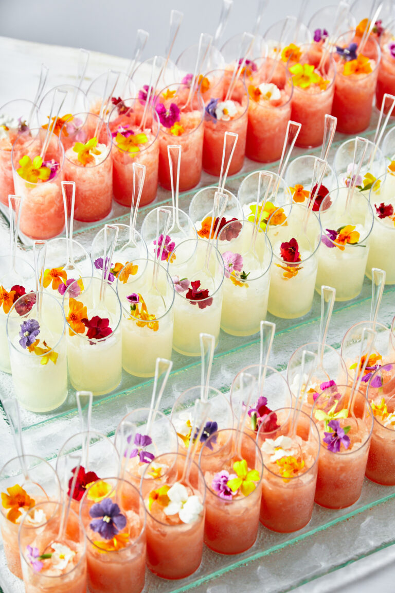 granitas - tequila margarita, rum mojito, tequila paloma - gf+v