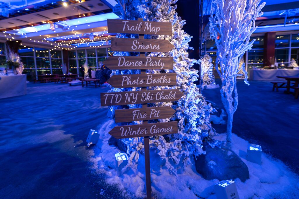 Holiday Party at The Pier Sixty Collection in a Ski Lodge Feel