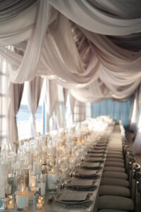 RRectangular-table-for-a-rehearsal-dinner-in-silver-and-gray-tones-at-Pier-Six