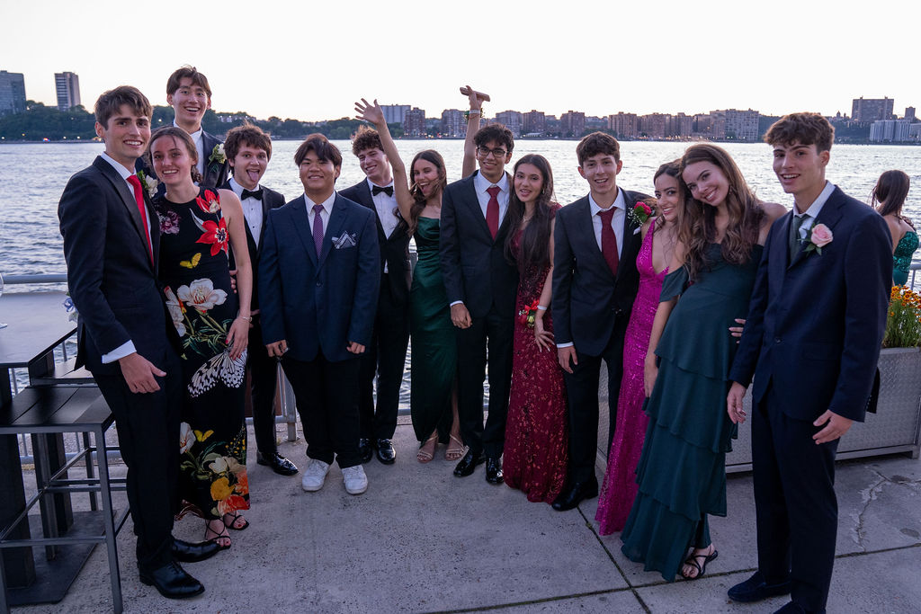 Bronx science High School Prom at Pier Sixty's outdoor space