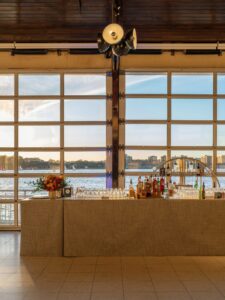 Bar set up over Sunset for Hope for New York Gala at The Lighthouse
