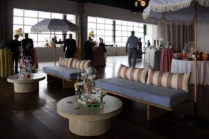 Lounge Set Up for a L'Oreal Summer Event