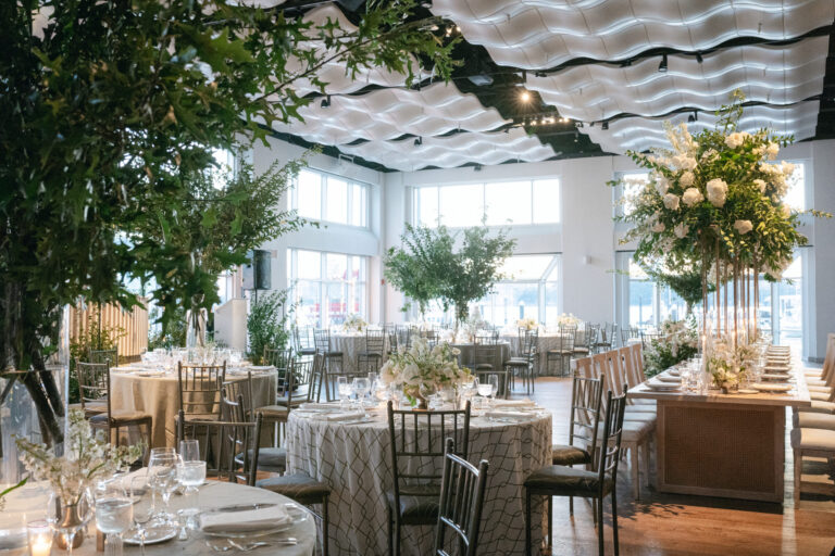 Ballroom for Lexi & Sheen Wedding at Current, Pier 59