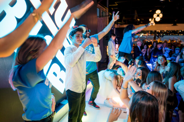 Great view at a Sport Theme Mitzvah at The Lighthouse for Max