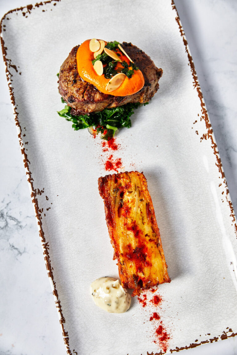 filet of beef romesco