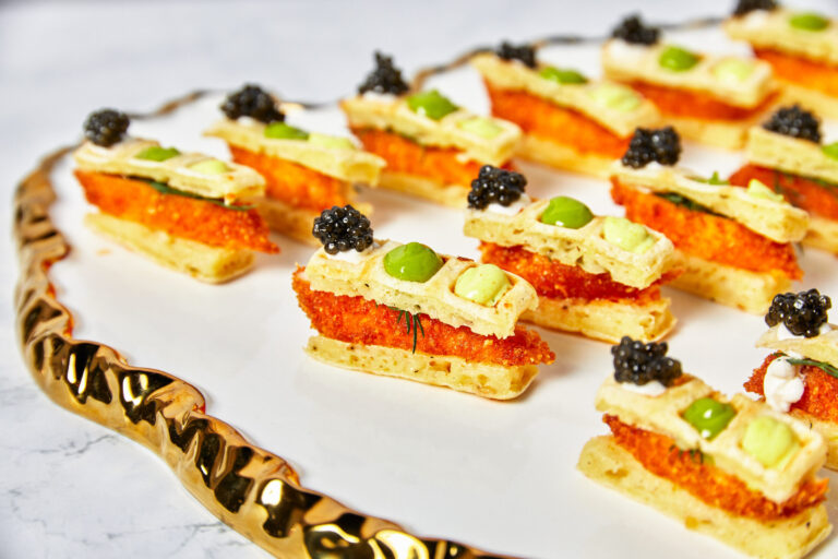 hot honey chicken & waffles