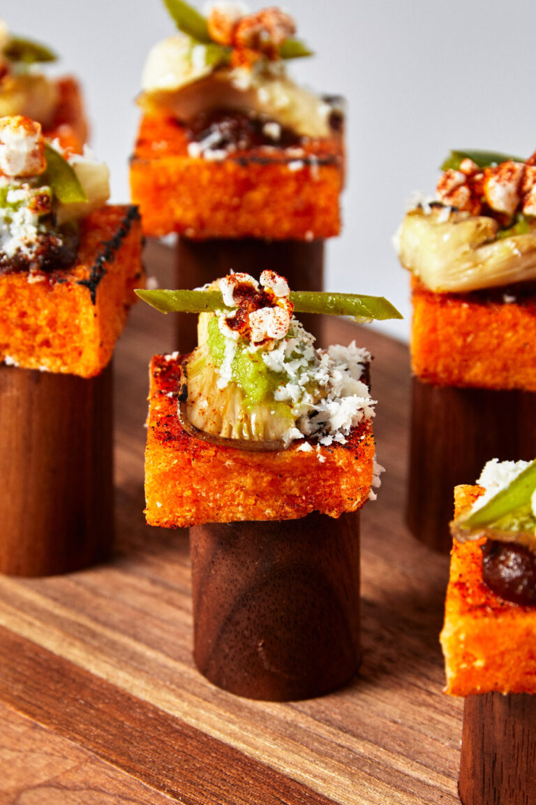 oyster mushroom arepas