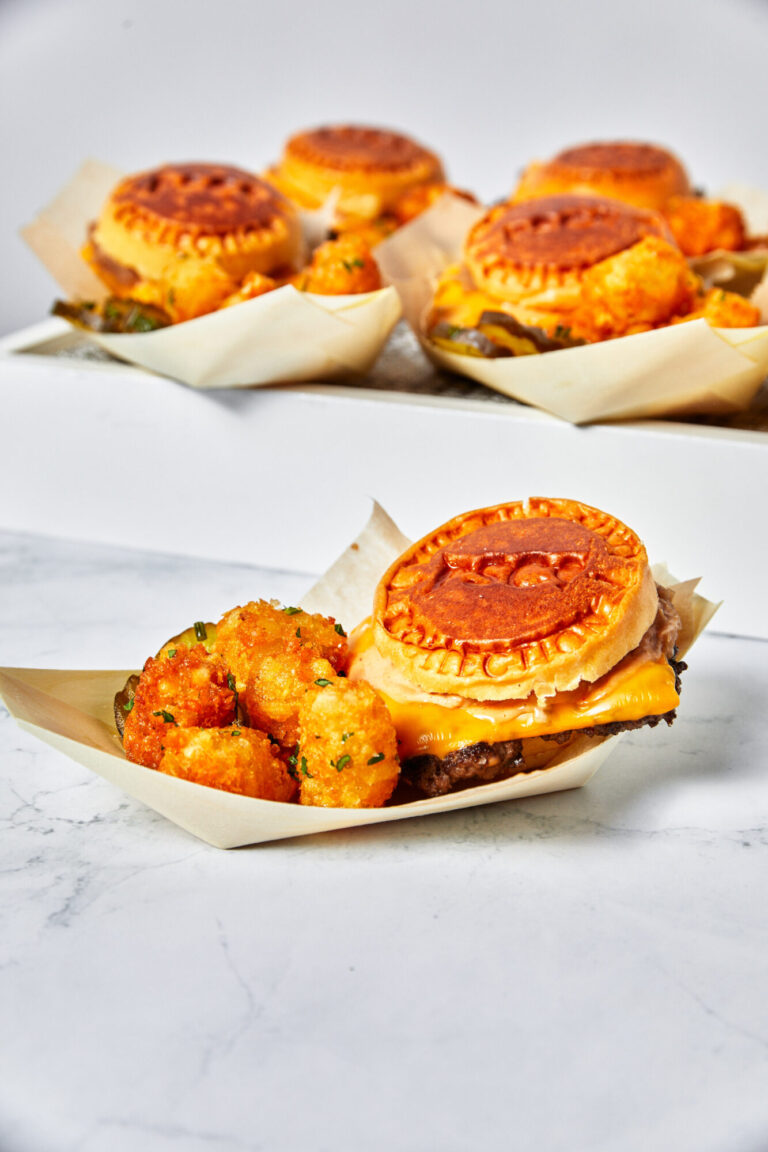 smashed sliders & tots