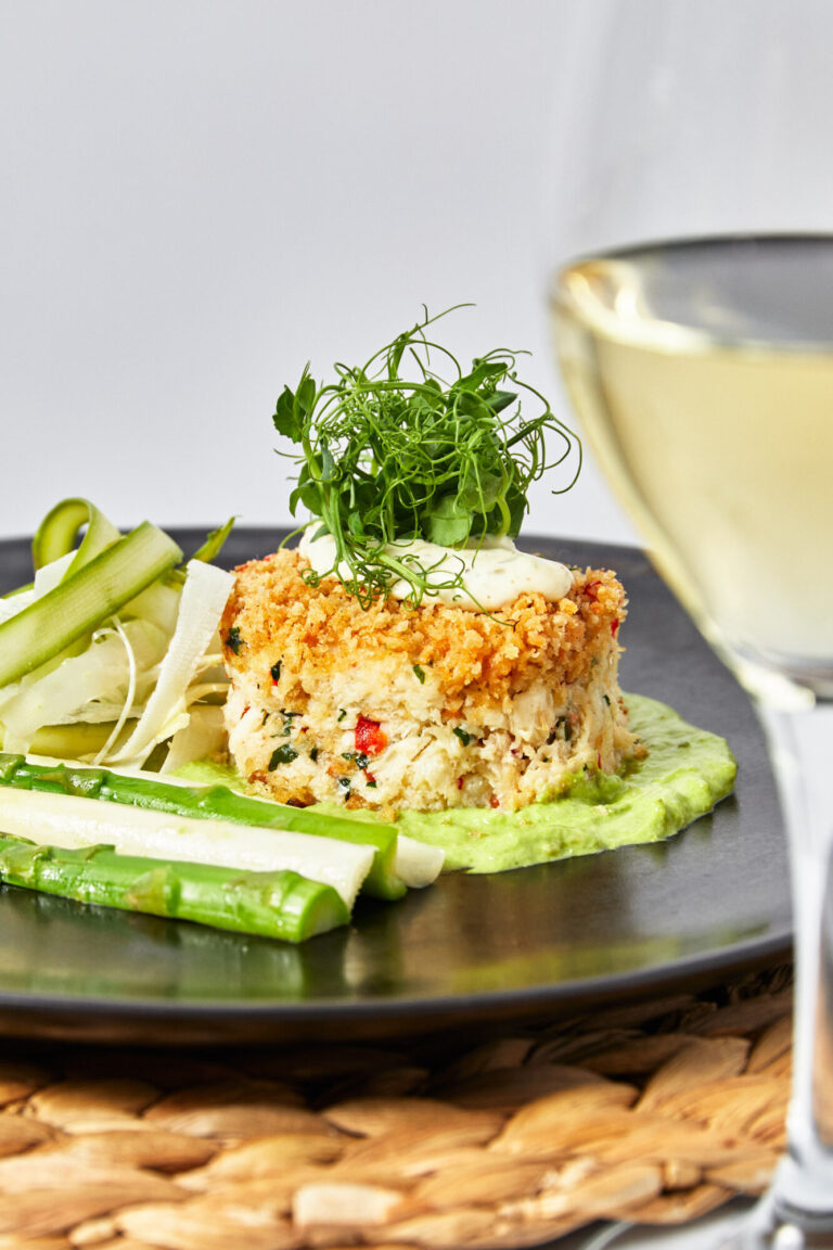 pan seared crab cake