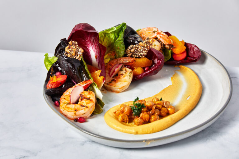 mezze shrimp salad - gf