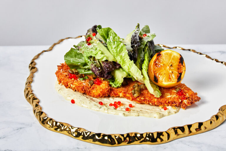 crispy chicken & caviar