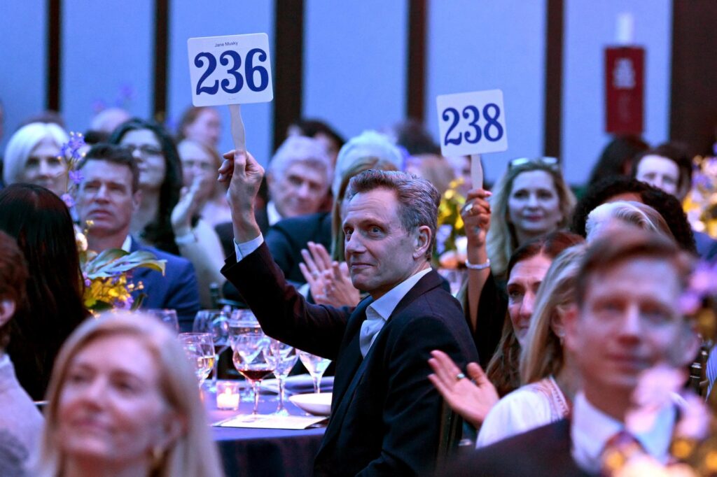 Tony Goldwyn attends the 2025 Americares Airlift Benefit at Pier Sixty at Chelsea Piers on April 04, 2025 in New York City. (Photo by Bryan Bedder/Getty Images for Americares)