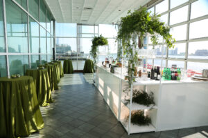 Reception Setup on Pier Sixty Terrace