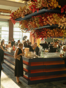 cocktail hour at pier sixty wedding