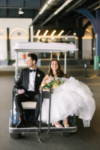 The Lighthouse Entry golf cart