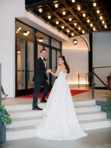 The Lighthouse, Pier 61 Couple on the steps