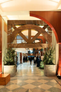 Pier Sixty Holiday Party Gallery Decor