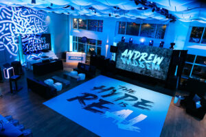 Mitzvah at Current decal dancefloor