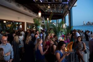 Summer Reception on the Terrace at The Lighthouse