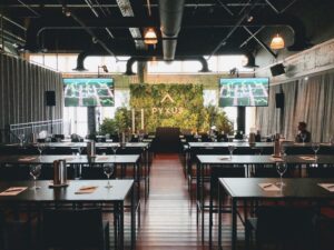 Pyxus meeting setup at The Lighthouse