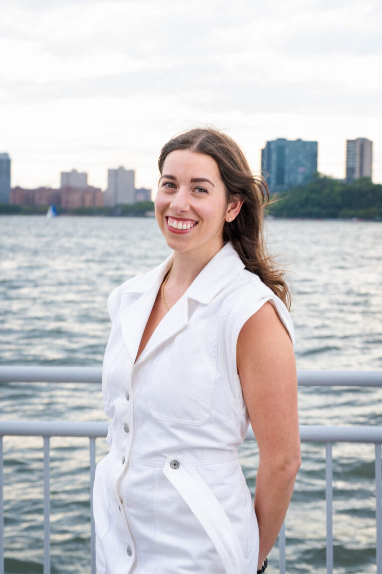 Gillian Redstone, Event Services Manager at The Pier Sixty Collection, on the Hudson River waterfront at Chelsea Piers